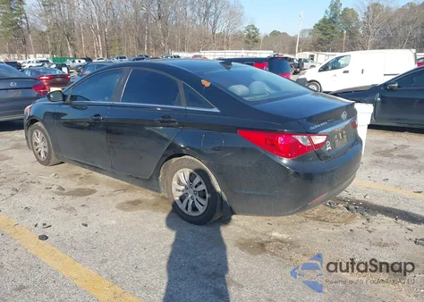 2013 Hyundai Sonata Gls из США, поврежденный, VIN 5NPEB4AC0DH548766